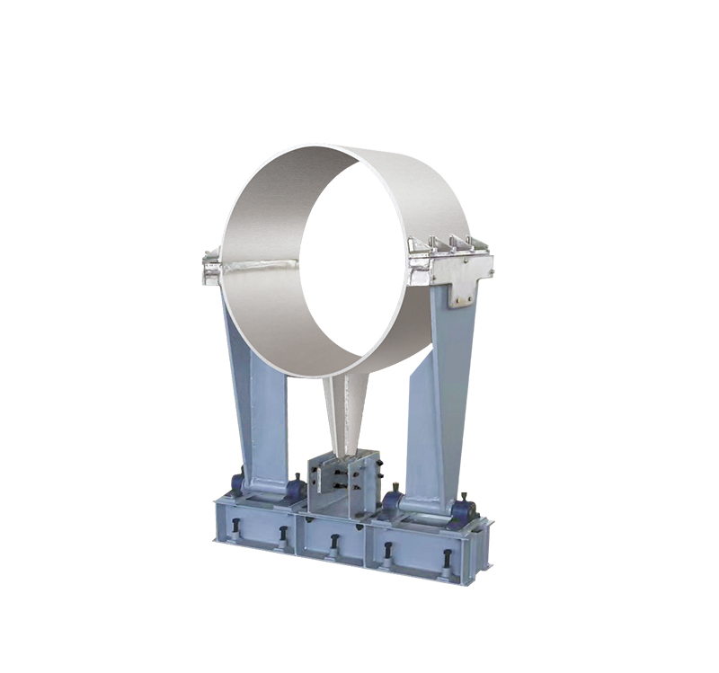 煙機(ji)入口煙氣(qi)管道用特(te)殊支架