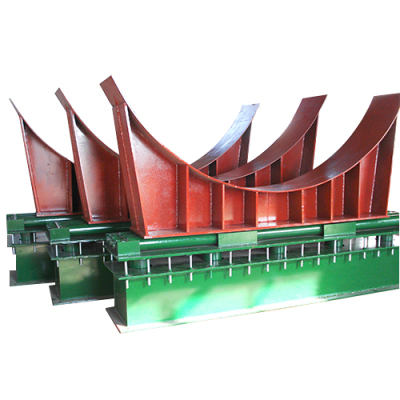 帶滾輪(lún)鞍式滾(gun)動彈簧(huáng)箱支座(zuo)